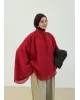 Vintage Wide Sleeve Shirt – Red