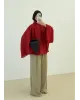Vintage Wide Sleeve Shirt – Red