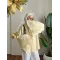 Vintage Wide Sleeve Shirt – Yellow