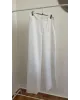 بنطلون قماش ابيض