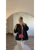 Dark Blue Oversized Denim Jacket