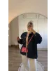 Dark Blue Oversized Denim Jacket