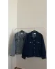 Dark Blue Oversized Denim Jacket