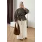 Oversized Khaki Parka Jacket