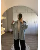 Oversized Light Blue Denim Jacket