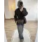Dark Brown Belted Mid-Length Trench Coat