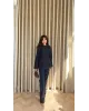 Navy Blue Denim Set