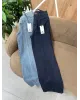 Crease-Front Jeans –Deep Navy