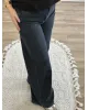 Dark Blue Wide-Leg Jeans