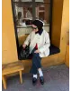 Navy Plaid Jacket