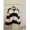 Dark Brown & Beige Striped Knit Sweater