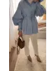 قميص بيبي بلو مع حزام