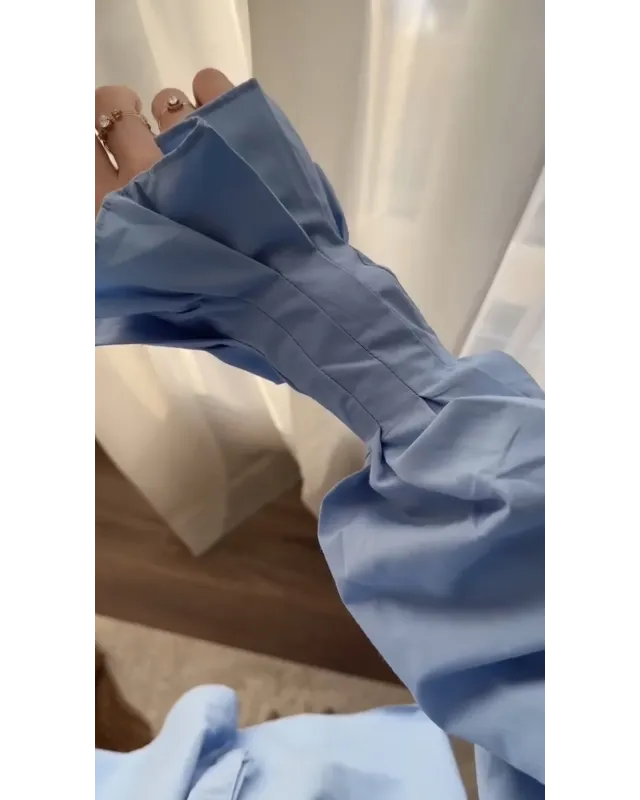 قميص بيبي بلو مع حزام